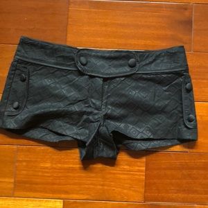 Marciano black shorts dressy
